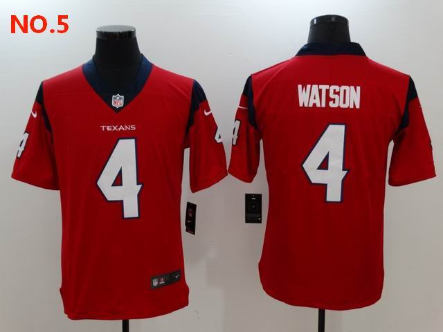 Houston Texans#4 Deshaun Watson Men's Nike Jersey NO.5;